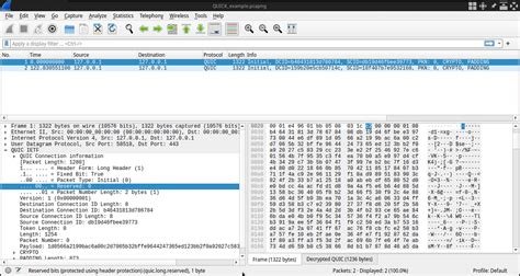 Solana: Decrypting solana-test-validator's QUIC traffic with wireshark
